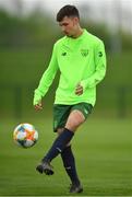 30 April 2019; Joshua Giurgi during a Republic of Ireland U17's training session at the FAI National Training Centre in Abbotstown, Dublin. Photo by Seb Daly/Sportsfile