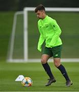 30 April 2019; Joshua Giurgi during a Republic of Ireland U17's training session at the FAI National Training Centre in Abbotstown, Dublin. Photo by Seb Daly/Sportsfile