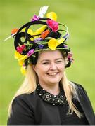 1 May 2019; Racegoer Fionnula MacAuley from Sandymount, Co Dublin prior to racing during the Punchestown Festival Gold Cup Day at Punchestown Racecourse in Naas, Kildare. Photo by David Fitzgerald/Sportsfile