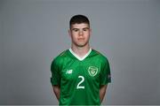 1 May 2019; Sean McEvoy of Republic of Ireland during a UEFA U17 European Championship Finals portrait session at CityWest Hotel in Saggart, Dublin. Photo by Seb Daly/Sportsfile