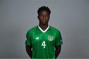 1 May 2019; Timi Sobowale of Republic of Ireland during a UEFA U17 European Championship Finals portrait session at CityWest Hotel in Saggart, Dublin. Photo by Seb Daly/Sportsfile