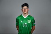 1 May 2019; Anselmo Garcia McNulty of Republic of Ireland during a UEFA U17 European Championship Finals portrait session at CityWest Hotel in Saggart, Dublin. Photo by Seb Daly/Sportsfile