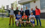 2 May 2019; In attendance during the Launch of Carlow IT and GPA Memorandum of Understanding at Carlow IT in Carlow are, from left, Emmett Egan, Tutor, IT Carlow, Michael Dempsey, Programme Leader, IT Carlow, Eoin Buggie of Laois, Cormac O'Toole, Vice-President for Corporate Affairs and Financial Controller, Carlow IT, Chris Nolan of Carlow, Paul Flynn, GPA CEO, Colin Dunford of Waterford, David Denieffe, Vice President for Academic Affairs and Registrar, Carlow IT, and Alan Nolan, Tutor, Carlow IT. Photo by Sam Barnes/Sportsfile