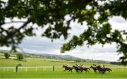 2 May 2019; Runners and riders in action during the JLT Handicap Hurdle at Punchestown Racecourse in Naas, Kildare. Photo by David Fitzgerald/Sportsfile