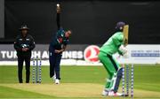 3 May 2019; Jofra Archer of England bowls during the One Day International between Ireland and England at Malahide Cricket Ground in Dublin. Photo by Sam Barnes/Sportsfile
