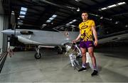 3 May 2019; Rory O'Connor of Wexford poses for a portrait during the launch of the Leinster GAA Senior Championships at the Casement Aerodrome in Baldonnel, Dublin. Photo by Ramsey Cardy/Sportsfile