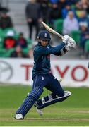 3 May 2019; Tom Curran of England plays a shot during the One Day International between Ireland and England at Malahide Cricket Ground in Dublin. Photo by Sam Barnes/Sportsfile
