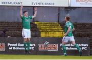 3 May 2019; Conor McCarthy of Cork City celebrates after scoring his side's first goal during the SSE Airtricity League Premier Division match between Bohemians and Cork City at Dalymount Park in Dublin. Photo by Ben McShane/Sportsfile