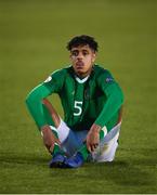 3 May 2019; Andrew Omobamidele of Republic of Ireland following the 2019 UEFA European Under-17 Championships Group A match between Republic of Ireland and Greece at Tallaght Stadium in Dublin. Photo by Stephen McCarthy/Sportsfile