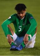 3 May 2019; Andrew Omobamidele of Republic of Ireland following the 2019 UEFA European Under-17 Championships Group A match between Republic of Ireland and Greece at Tallaght Stadium in Dublin. Photo by Stephen McCarthy/Sportsfile