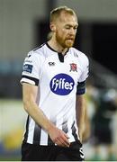 3 May 2019; A disappointed Chris Shields of Dundalk comes off after the SSE Airtricity League Premier Division match between Dundalk and Derry City at Oriel Park in Dundalk, Louth. Photo by Oliver McVeigh/Sportsfile