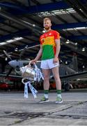 3 May 2019; Richard Cody of Carlow poses for a portrait during the launch of the Leinster GAA Senior Championships at the Casement Aerodrome in Baldonnel, Dublin. Photo by Ramsey Cardy/Sportsfile