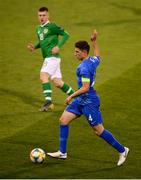 3 May 2019; Kyriakos Aslanidis of Greece during the 2019 UEFA European Under-17 Championships Group A match between Republic of Ireland and Greece at Tallaght Stadium in Dublin. Photo by Stephen McCarthy/Sportsfile