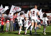 4 May 2019; Rory Best of Ulster runs out prior to during the Guinness PRO14 quarter-final match between Ulster and Connacht at Kingspan Stadium in Belfast. Photo by David Fitzgerald/Sportsfile