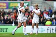 4 May 2019; Ulster captain Rory Best leaves the pitch after being substituted during the Guinness PRO14 quarter-final match between Ulster and Connacht at Kingspan Stadium in Belfast. Photo by Brendan Moran/Sportsfile