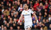 4 May 2019; Darren Cave of Ulster during the Guinness PRO14 quarter-final match between Ulster and Connacht at Kingspan Stadium in Belfast. Photo by David Fitzgerald/Sportsfile