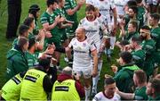 4 May 2019; Ulster captain Rory Best is applauded off by the Connacht team having played his final home game after the Guinness PRO14 quarter-final match between Ulster and Connacht at Kingspan Stadium in Belfast. Photo by Brendan Moran/Sportsfile