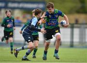 5 May 2019; Seapoint in action against Navan during the Leinster Rugby U13 Plate Final match between Navan and Seapoint at Energia Park in Dublin. Photo by Matt Browne/Sportsfile