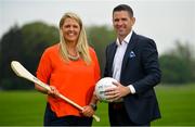 5 May 2019; RTÉ Sport Brings You Closer to the 2019 GAA Championship with coverage across all platforms. 31 live games on television and online. Exclusive live radio coverage of all games. The Sunday Game celebrates 40 years on air. RTÉ Sport launched its comprehensive coverage of the 2019 GAA Championships on RTÉ Radio 1’s Sunday Sport. From New York to Croke Park in September RTÉ Sport will bring you closer to all the GAA Championship action this summer on TV, radio and online. The best in incisive analysis from a top team of panellists, a new Sunday Game Live presenter and a celebration of 40 years of The Sunday Game. Details include -  31 live games on RTÉ One, RTÉ2 and RTÉ Player. The Sunday Game’s 40 years celebrations. All live games also available on-demand on RTÉ Player, alongside additional clips & extras for each game. Exclusive national coverage of every match in both codes on RTÉ Radio 1’s Saturday Sport and Sunday Sport. Camogie quarter-finals, semi-finals and finals live on RTÉ2 and RTÉ Player with Championship highlights on the Sunday Game. 60 live games across football and hurling on RTÉ Raidió na Gaeltachta. Across its digital platforms, RTÉ Sport will have coverage of every moment of the All-Ireland Football and Hurling Championships, with reporters at every game. Live updates on every score via rte.ie/sport and the RTÉ News Now app. RTÉ GAA’s unrivalled panels include Brid Stack, Oisin McConville, Tomás Ó Sé, Kevin McStay, Denise Masterson, Ciaran Whelan, Valerie Mulcahy, Brendan Cummins, John Mullane, Donal Óg Cusack, Brian Carroll,  Anne Marie Hayes, Shane McGrath, Anthony Daly, Ursula Jacob, Jackie Tyrrell, Donal Óg Cusack, Henry Shefflin, Joe Brolly, Colm Cooper, Colm O’Rourke. Pictured are Jacqui Hurley and Darren Frehill. Photo by Ramsey Cardy/Sportsfile