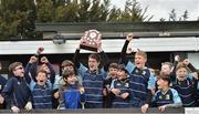 5 May 2019; Navan players celebrate after the Leinster Rugby U13 Plate Final match between Navan and Seapoint at Energia Park in Dublin. Photo by Matt Browne/Sportsfile