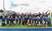 5 May 2019; Navan players celebrate after the Leinster Rugby U13 Plate Final match between Navan and Seapoint at Energia Park in Dublin. Photo by Matt Browne/Sportsfile