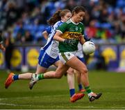 5 May 2019; Amanda Brosnan of Kerry in action against Emma Murray of Waterford  during the Lidl Ladies National Football League Division 2 Final match between Kerry and Waterford at Parnell Park in Dublin. Photo by Ray McManus/Sportsfile
