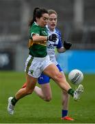 5 May 2019; Sarah Houlihan of Kerry in action against Emma Murray of Waterford during the Lidl Ladies National Football League Division 2 Final match between Kerry and Waterford at Parnell Park in Dublin. Photo by Brendan Moran/Sportsfile