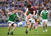5 May 2019; Michael Daly of Galway in action against Michael Clarke of London during the Connacht GAA Football Senior Championship Quarter-Final match between London and Galway at McGovern Park in Ruislip, London, England. Photo by Harry Murphy/Sportsfile