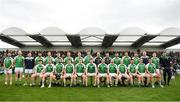 5 May 2019; The London panel prior to the Connacht GAA Football Senior Championship Quarter-Final match between London and Galway at McGovern Park in Ruislip, London, England. Photo by Harry Murphy/Sportsfile
