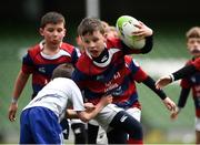 5 May 2019; The boys and girls from Cork Constitution and Clontarf mini Rugby teams during half time in the All-Ireland League Division 1 Final match between Cork Constitution and Clontarf at the Aviva Stadium in Dublin. Photo by Oliver McVeigh/Sportsfile