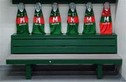 5 May 2019; A detailed view of Mayo jerseys in their dressing room before the Connacht GAA Football Senior Championship Quarter-Final match between New York and Mayo at Gaelic Park in New York, USA. Photo by Piaras Ó Mídheach/Sportsfile