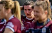 5 May 2019; A dejected Roisin Leonard of Galway after the Lidl Ladies National Football League Division 1 Final match between Cork and Galway at Parnell Park in Dublin. Photo by Brendan Moran/Sportsfile