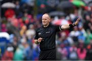 5 May 2019; Referee Conor Lane during the Connacht GAA Football Senior Championship Quarter-Final match between New York and Mayo at Gaelic Park in New York, USA. Photo by Piaras Ó Mídheach/Sportsfile