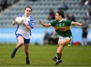 5 May 2019; Kelly Ann Hogan of Waterford in action against Sophie lynch of Kerry during the Lidl Ladies National Football League Division 2 Final match between Kerry and Waterford at Parnell Park in Dublin. Photo by Ray McManus/Sportsfile