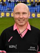 5 May 2019; Referee Gus Chapman before the Lidl Ladies National Football League Division 2 Final match between Kerry and Waterford at Parnell Park in Dublin. Photo by Ray McManus/Sportsfile