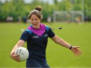 6 May 2019; LGFA Gaelic4Teens ambassador Jackie Kinch during the 2019 Gaelic4Teens Activity Day at the GAA National Games Development Centre in Abbotstown, Dublin. Photo by Seb Daly/Sportsfile
