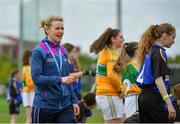 6 May 2019; LGFA Gaelic4Teens ambassador Fiona McHale during the 2019 Gaelic4Teens Activity Day at the GAA National Games Development Centre in Abbotstown, Dublin. Photo by Seb Daly/Sportsfile