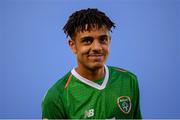 6 May 2019; Andrew Omobamidele of Republic of Ireland following the 2019 UEFA European Under-17 Championships Group A match between Republic of Ireland and Czech Republic at the Regional Sports Centre in Waterford. Photo by Stephen McCarthy/Sportsfile