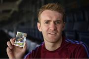 7 May 2019; Tipperary hurler Noel McGrath with his Cúl Heroes Trading Card during the Cúl Heroes Trading Cards 2019 Collection Launch at Croke Park in Dublin. Photo by David Fitzgerald/Sportsfile