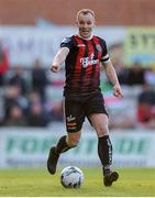 3 May 2019; Derek Pender of Bohemians during the SSE Airtricity League Premier Division match between Bohemians and Cork City at Dalymount Park in Dublin. Photo by Ben McShane/Sportsfile