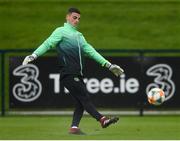 8 May 2019; Jimmy Corcoran during a Republic of Ireland U17 training at FAI National Training Centre in Abbotstown, Dublin. Photo by Eóin Noonan/Sportsfile