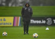 8 May 2019; Head Coach Colin O'Brien during a Republic of Ireland U17 training at FAI National Training Centre in Abbotstown, Dublin. Photo by Eóin Noonan/Sportsfile
