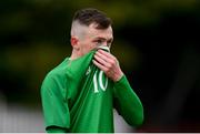 8 May 2019; Adrian Rafferty of Irish Defence Forces following his side's defeat during the match between Irish Defence Forces and United Kingdom Armed Forces at Richmond Park in Dublin. Photo by Stephen McCarthy/Sportsfile