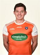 7 May 2019; Paddy Burns during an Armagh football squad portrait session at Callanbridge in Armagh. Photo by Oliver McVeigh/Sportsfile