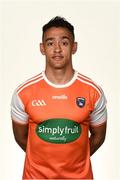 7 May 2019; Jemar Hall during an Armagh football squad portrait session at Callanbridge in Armagh. Photo by Oliver McVeigh/Sportsfile