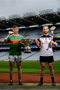 9 May 2019; Cathal Freeman of Mayo and Gary Cadden of Sligo who will compete in the Nicky Rackard Cup in attendance at the official launch of Joe McDonagh, Christy Ring, Nicky Rackard and Lory Meagher Competitions at Croke Park in Dublin. Photo by Stephen McCarthy/Sportsfile