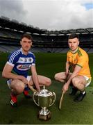 9 May 2019; Joe McDonagh Cup hurlers Paddy Purcell of Laois and Martin Stackpoole of Kerry in attendance at the official launch of Joe McDonagh, Christy Ring, Nicky Rackard and Lory Meagher Competitions at Croke Park in Dublin. Photo by Eóin Noonan/Sportsfile