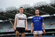 9 May 2019; Robert Curley of Warwickshire and Paddy Corcoran of Longford who will compete in the Nicky Rackard Cup in attendance at the official launch of Joe McDonagh, Christy Ring, Nicky Rackard and Lory Meagher Competitions at Croke Park in Dublin. Photo by Stephen McCarthy/Sportsfile