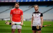 9 May 2019; Gerard Smyth of Louth and Gary Cadden of Sligo who will compete in the Nicky Rackard Cup in attendance at the official launch of Joe McDonagh, Christy Ring, Nicky Rackard and Lory Meagher Competitions at Croke Park in Dublin. Photo by Stephen McCarthy/Sportsfile