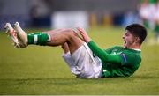 9 May 2019; Sean Kennedy of Republic of Ireland reacts during the 2019 UEFA European Under-17 Championships Group A match between Belgium and Republic of Ireland at Tallaght Stadium in Dublin. Photo by Stephen McCarthy/Sportsfile